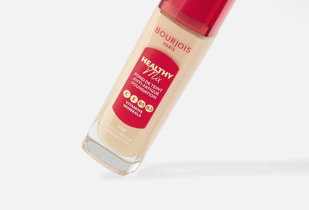 Bourjois Hydrating luminous foundation Healthy Mix 53W, Light Vanilla 30 ml Bourjois Hydrating luminous foundation Healthy Mix
