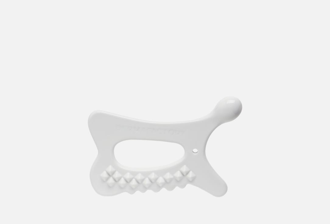 DERMA FACTORY Face & Body Massager Ceramic Multi Gua Sha Massager 1 pcs DERMA FACTORY Face & Body Massager Ceramic Multi Gua Sha Massager