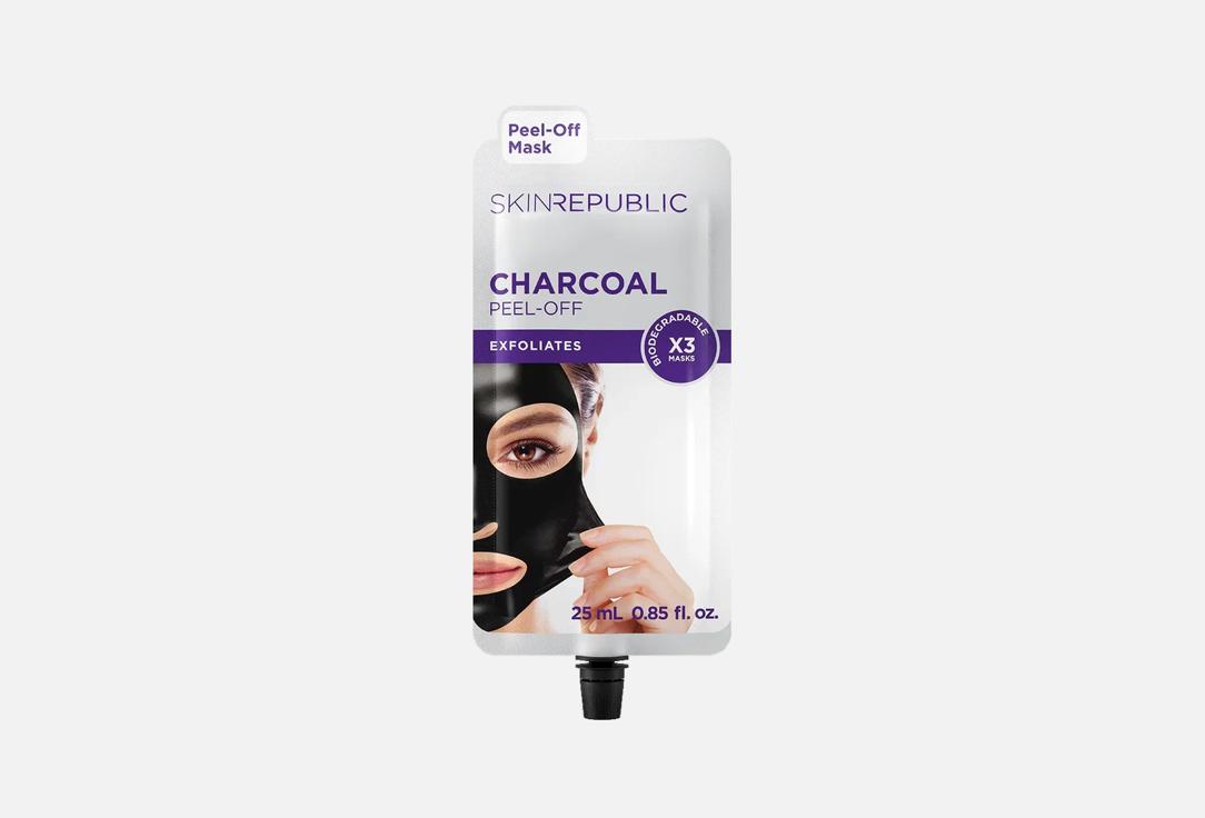 SKINREPUBLIC Face Mask Exfoliates Charcoal Peel-Off 25 ml SKINREPUBLIC Face Mask Exfoliates Charcoal Peel-Off