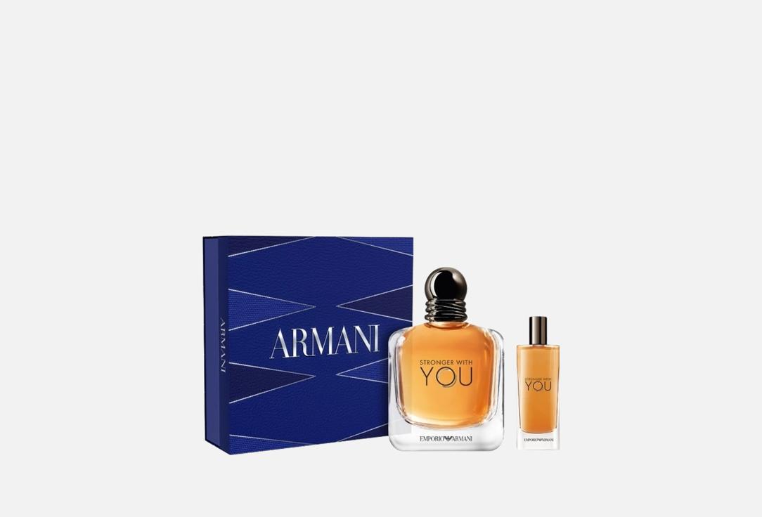 Armani Eau de Toilette Set Stronger With You 2 pcs Armani Eau de Toilette Set Stronger With You