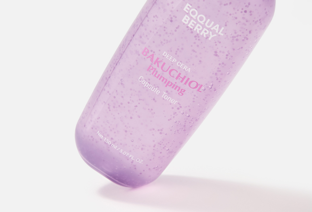 EQQUALBERRY Firming hydrating capsule face toner Bakuchiol Plumping Capsule