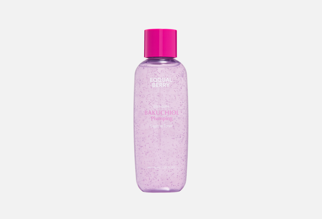 EQQUALBERRY Firming hydrating capsule face toner Bakuchiol Plumping Capsule