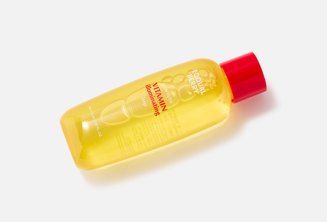 EQQUALBERRY Brightening gently exfoliating face toner Vitamin Illuminating 150 ml EQQUALBERRY Brightening gently exfoliating face toner Vitamin Illuminating