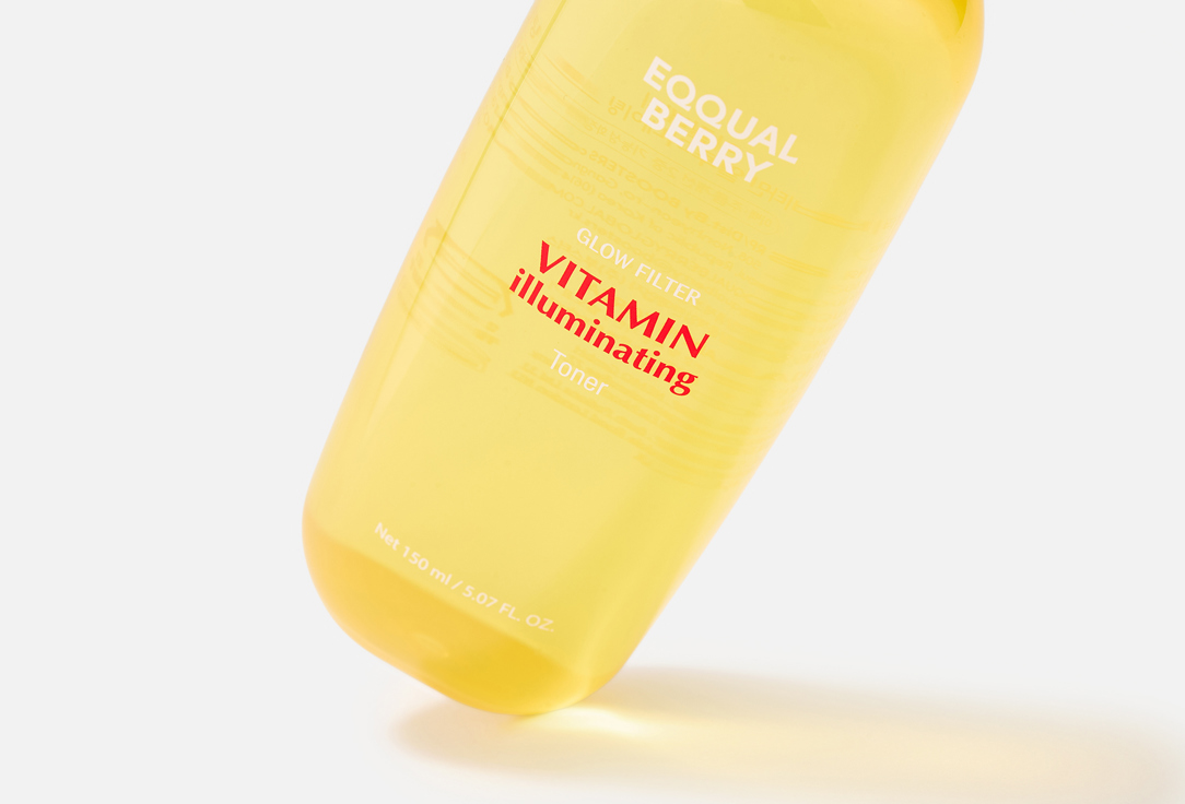 EQQUALBERRY Brightening gently exfoliating face toner Vitamin Illuminating 150 ml EQQUALBERRY Brightening gently exfoliating face toner Vitamin Illuminating