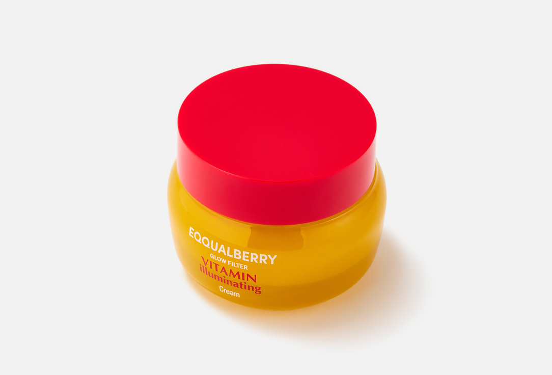 EQQUALBERRY Brightening moisturising gel face cream Vitamin Illuminating