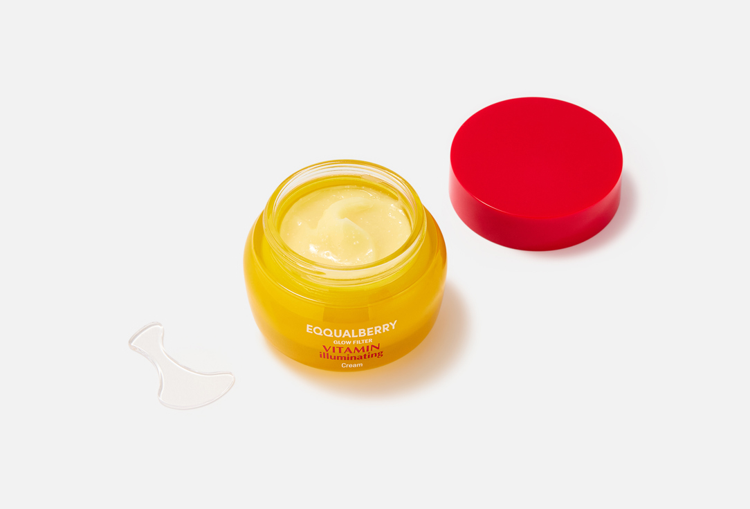 EQQUALBERRY Brightening moisturising gel face cream Vitamin Illuminating