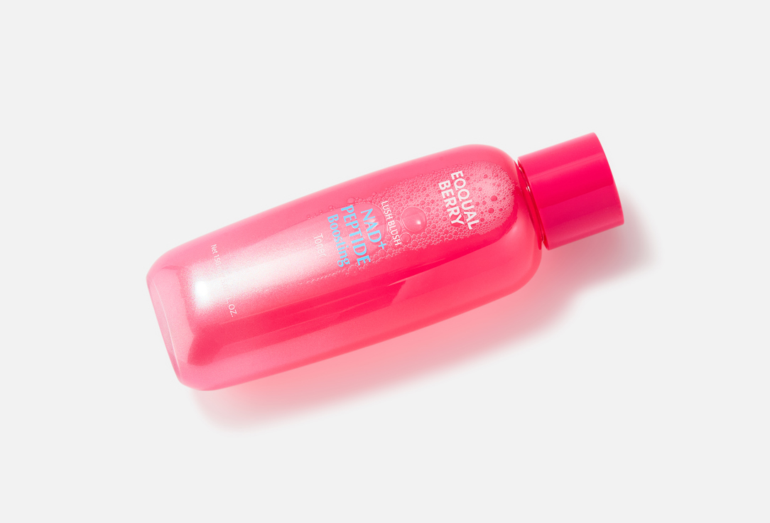 EQQUALBERRY Firming hydrating peptide face toner NAD+ Peptide Boosting