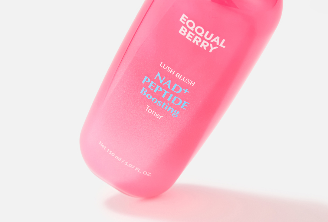 EQQUALBERRY Firming hydrating peptide face toner NAD+ Peptide Boosting