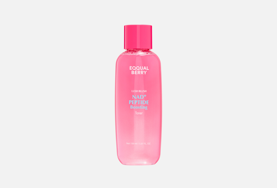 EQQUALBERRY Firming hydrating peptide face toner NAD+ Peptide Boosting