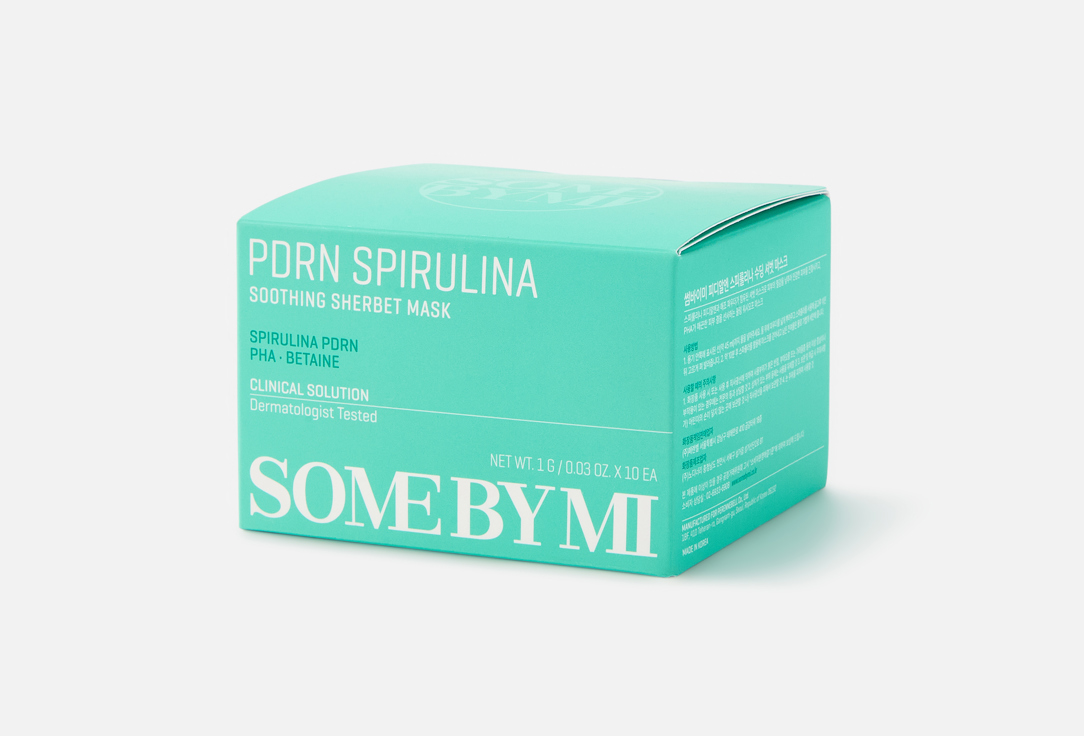 SOME BY MI Cooling soothing wash off powder mask PDRN SPIRULINA