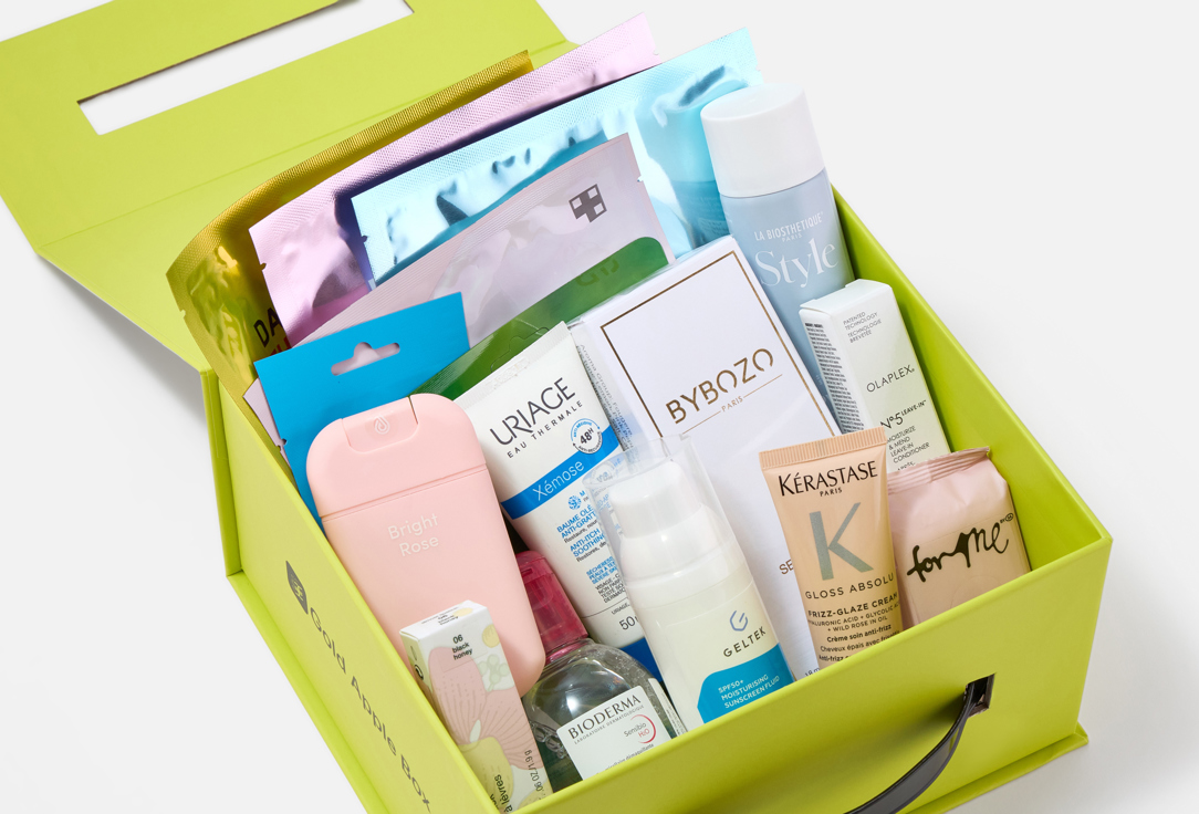 GoldAppleBox beauty box Travel Edition