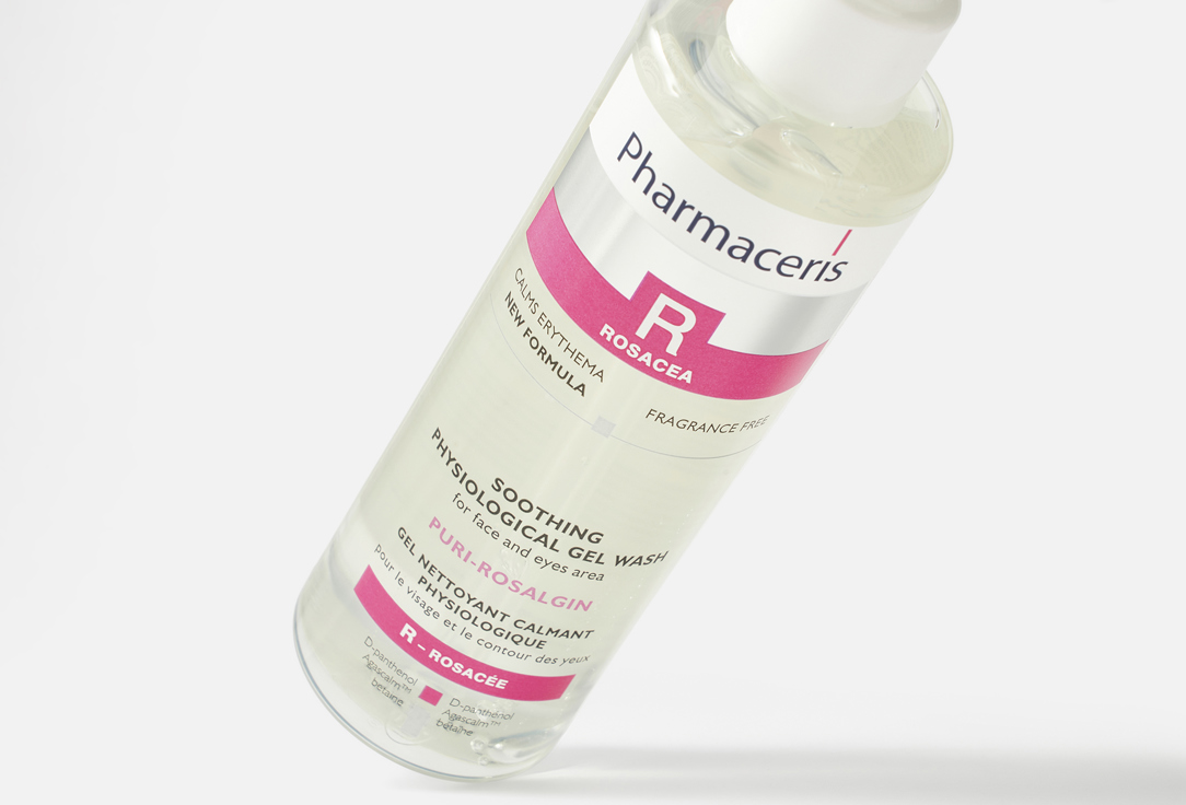 Pharmaceris Soothing physiological face cleansing gel R Puri-Rosalgin