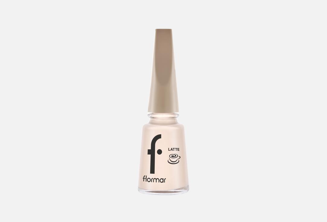 Flormar Creamy glossy nail polish Latte Nail Enamel