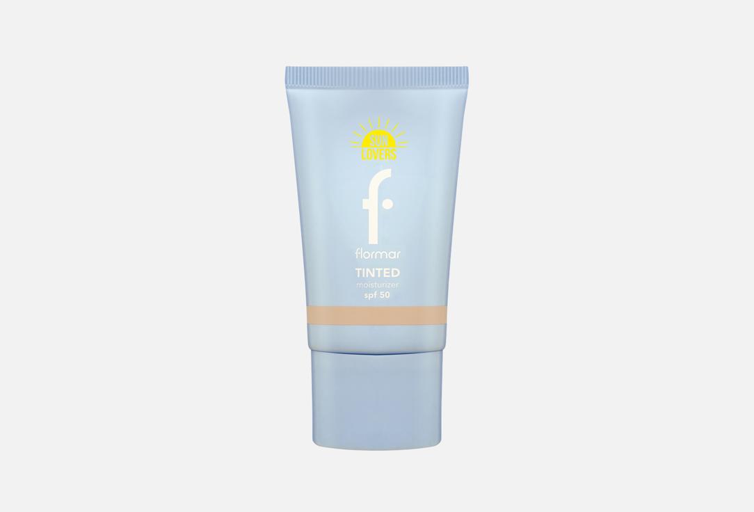 Flormar Tinted moisturizing face cream with SPF50 Tinted Moisturizer