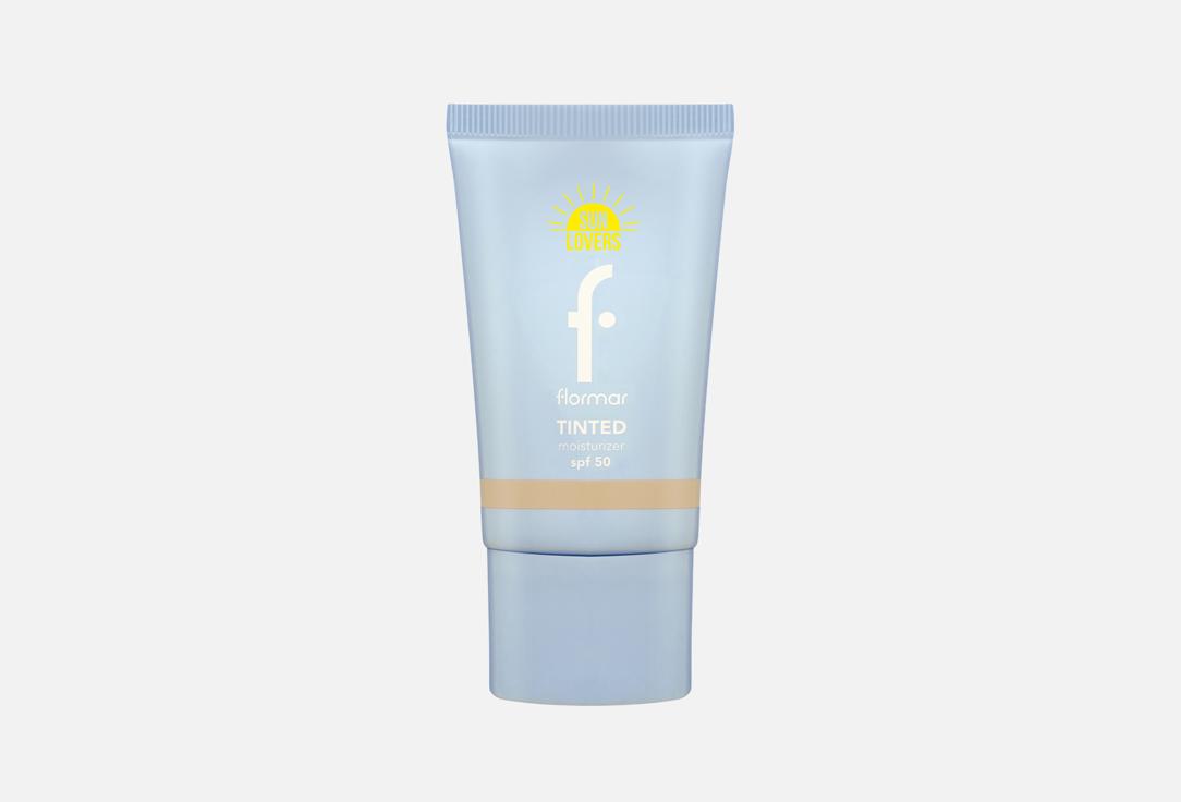 Flormar Tinted moisturizing face cream with SPF50 Tinted Moisturizer