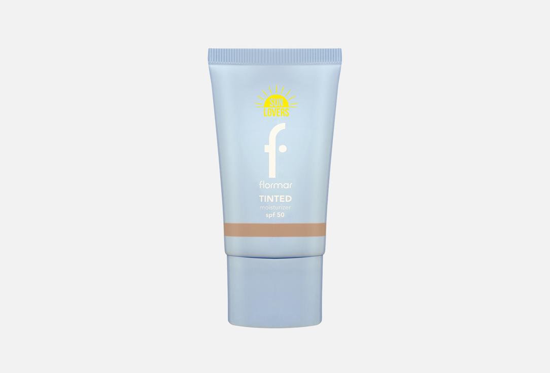 Flormar Tinted moisturizing face cream with SPF50 Tinted Moisturizer