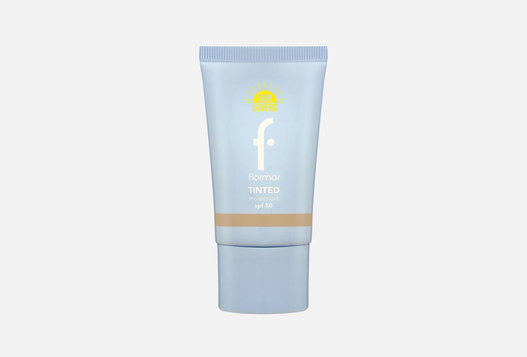 Flormar Tinted moisturizing face cream with SPF50 Tinted Moisturizer