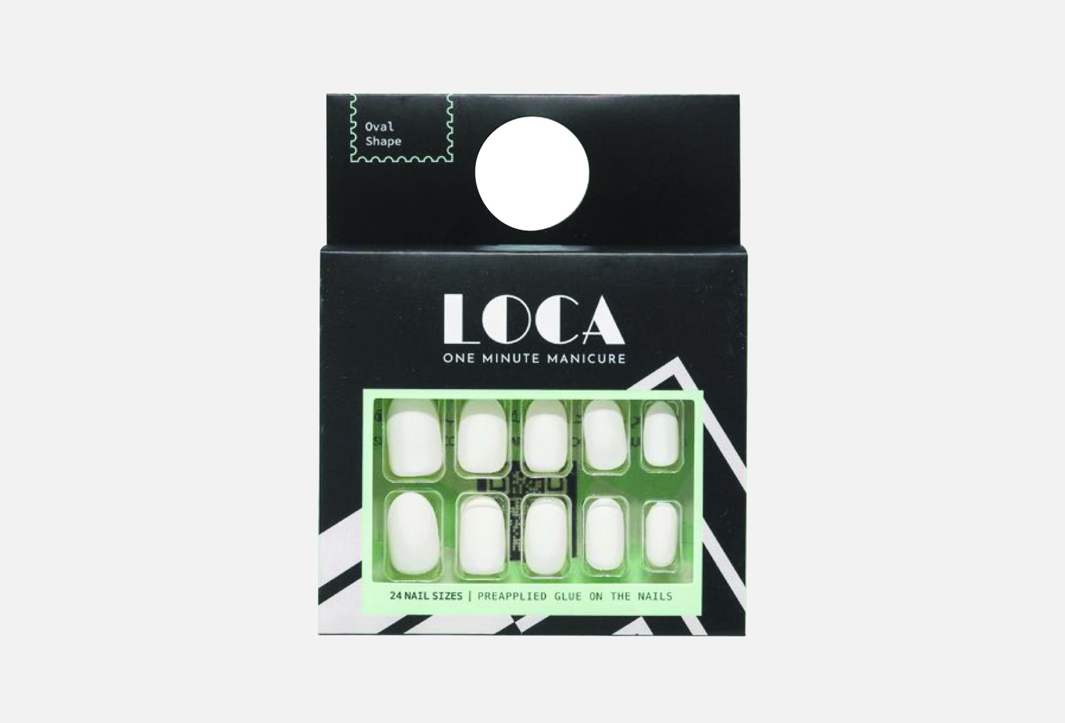 Acrylic Oval Shape 24 White matte