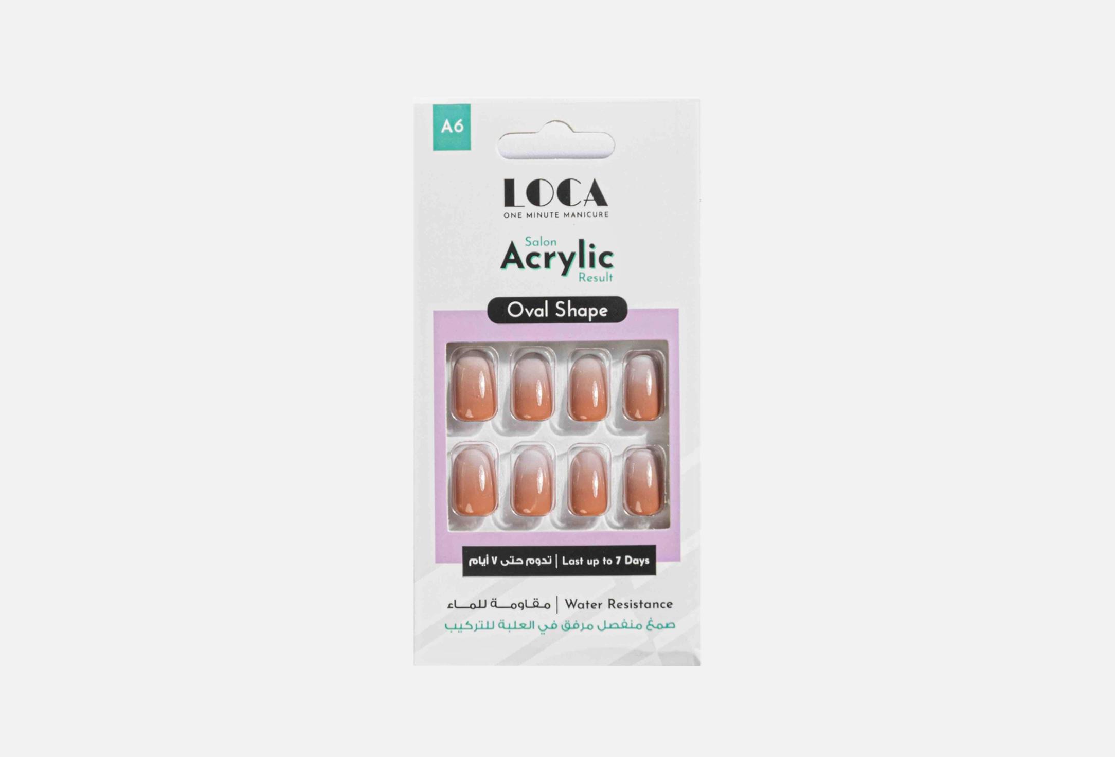 Acrylic Oval Shape  5 А6