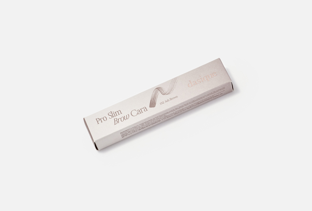 Dasique Фиксирующий гель-тушь для бровей Pro Slim Brow Cara 01, Dark Gray 3 г Dasique Фиксирующий гель-тушь для бровей Pro Slim Brow Cara