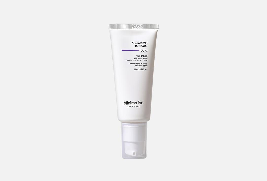 MINIMALIST Night anti-aging face cream Granactive Retinoid 2%