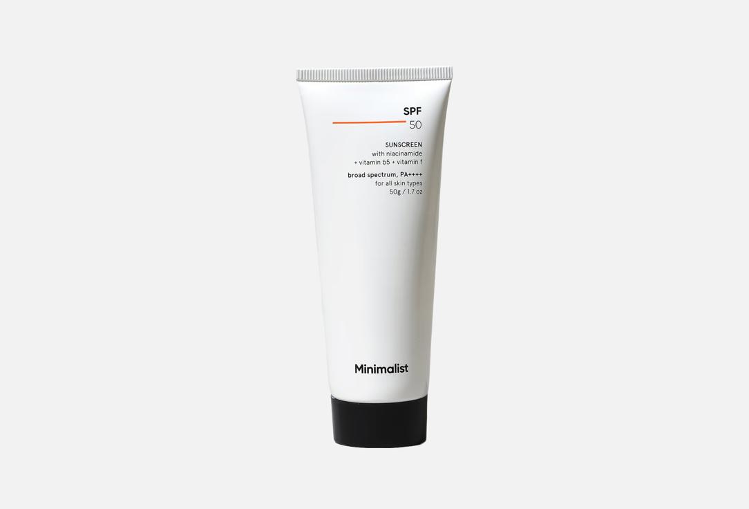 MINIMALIST Face sunscreen SPF 50 PA++++ SPF 50
