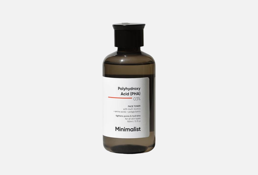 MINIMALIST Мягкий отшелушивающий тонер для лица Polyhydroxy Acid (PHA) 3%