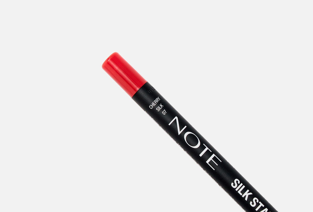 NOTE Waterproof Gel Lip Liner silk stay 07, Cherry silk 1.2 g NOTE Waterproof Gel Lip Liner silk stay