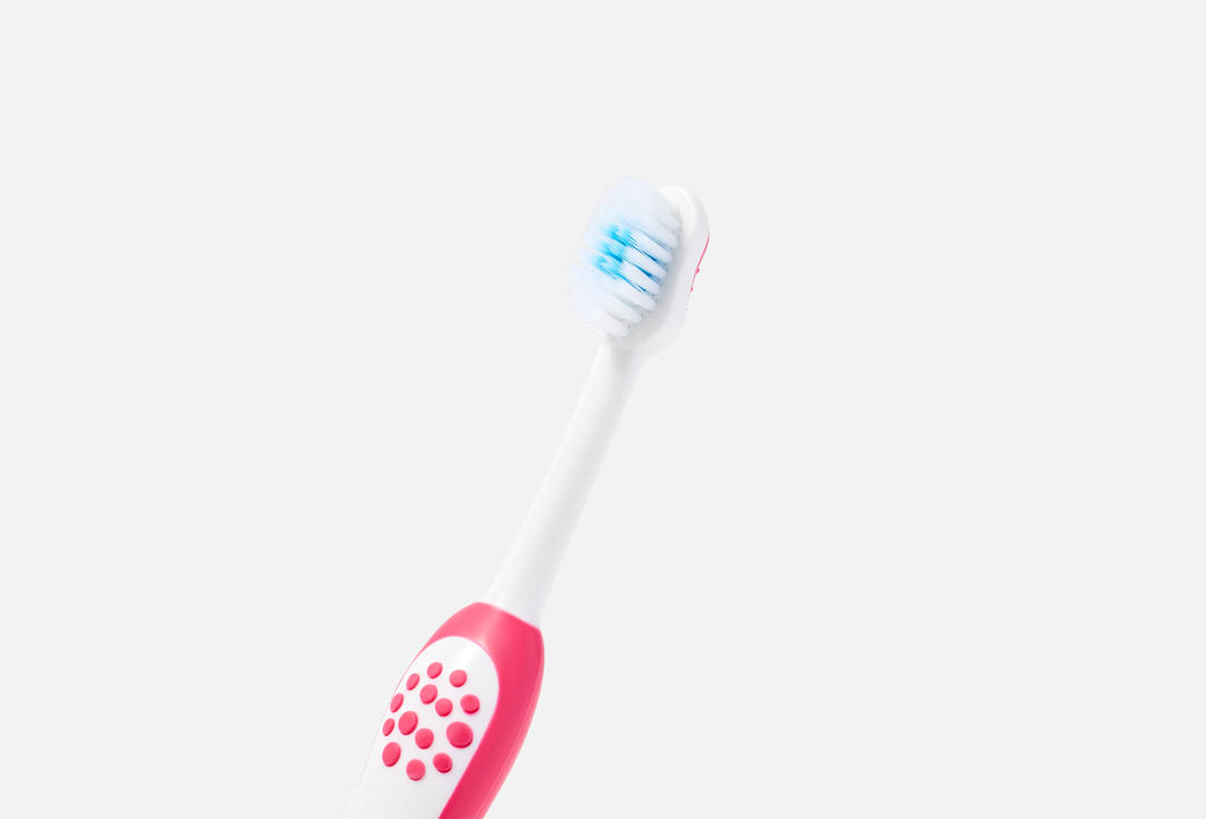 CHICCO Toothbrush set for kids 3-6 years Hippo & Panda Toothbrushes