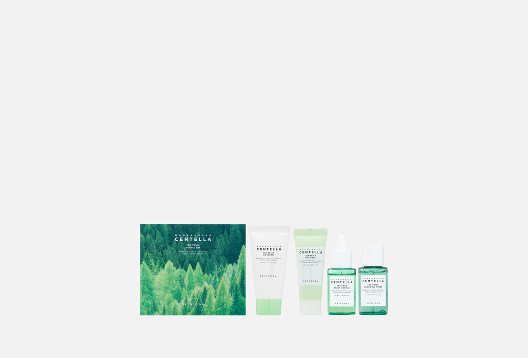 Skin1004 Skincare Set Madagascar Centella Tea-Trica Travel Kit