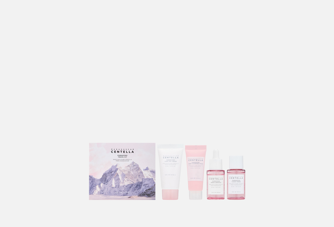 Skin1004 Skincare Set Madagascar Centella Poremizing Travel Kit