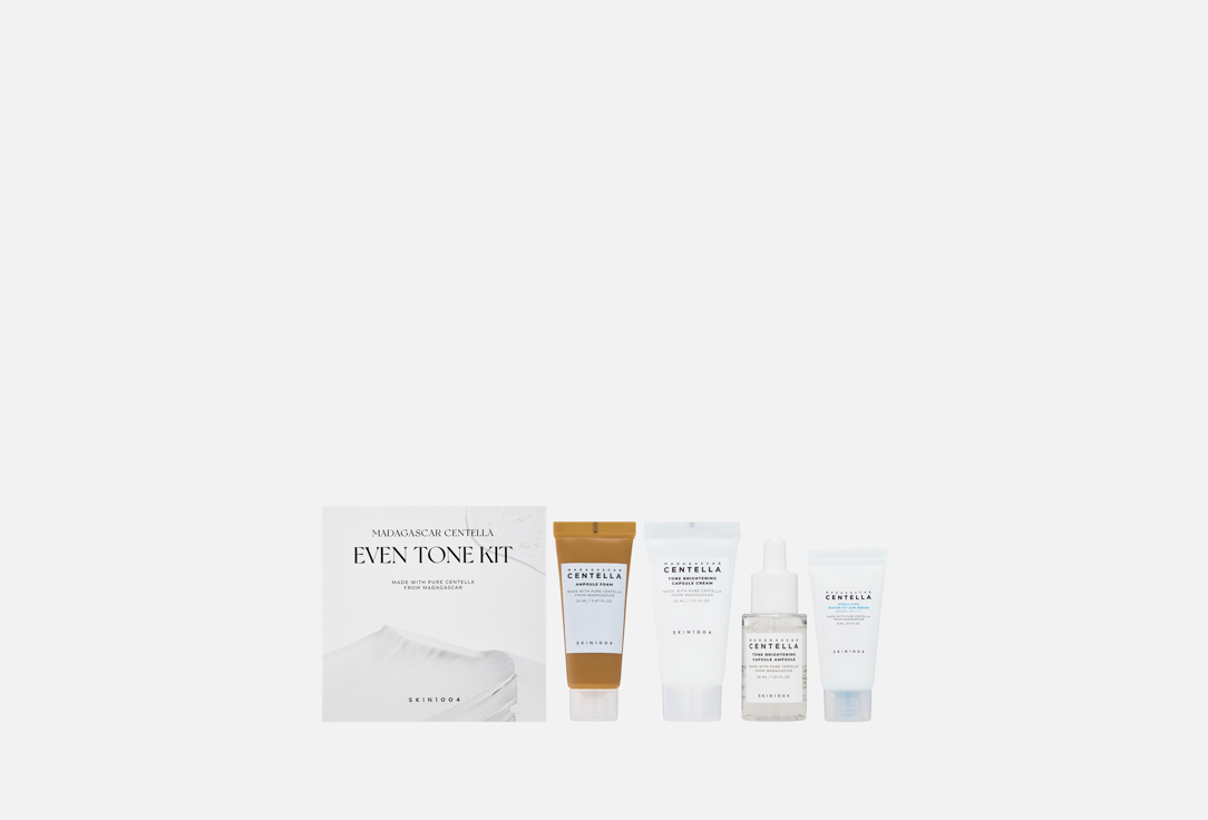 Skin1004 Skincare Set Madagascar Centella Even Tone Kit 4 pcs Skin1004 Skincare Set Madagascar Centella Even Tone Kit