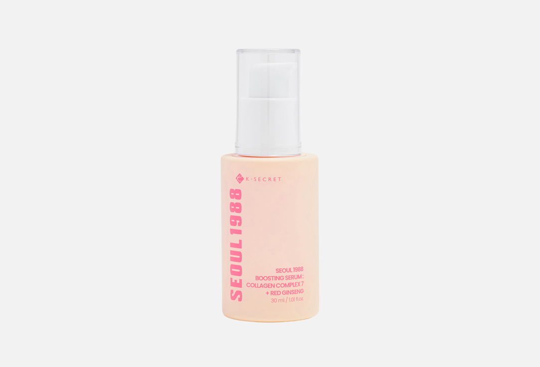 K-SECRET Firming hydrating face serum SEOUL 1988 COLLAGEN COMPLEX 7 + RED GINSENG SERUM