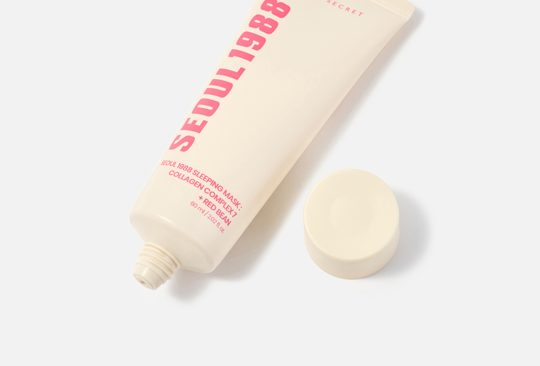 K-SECRET Firming overnight gel face mask SEOUL 1988 COLLAGEN COMPLEX 7 + RED BEAN SLEEPING MASK