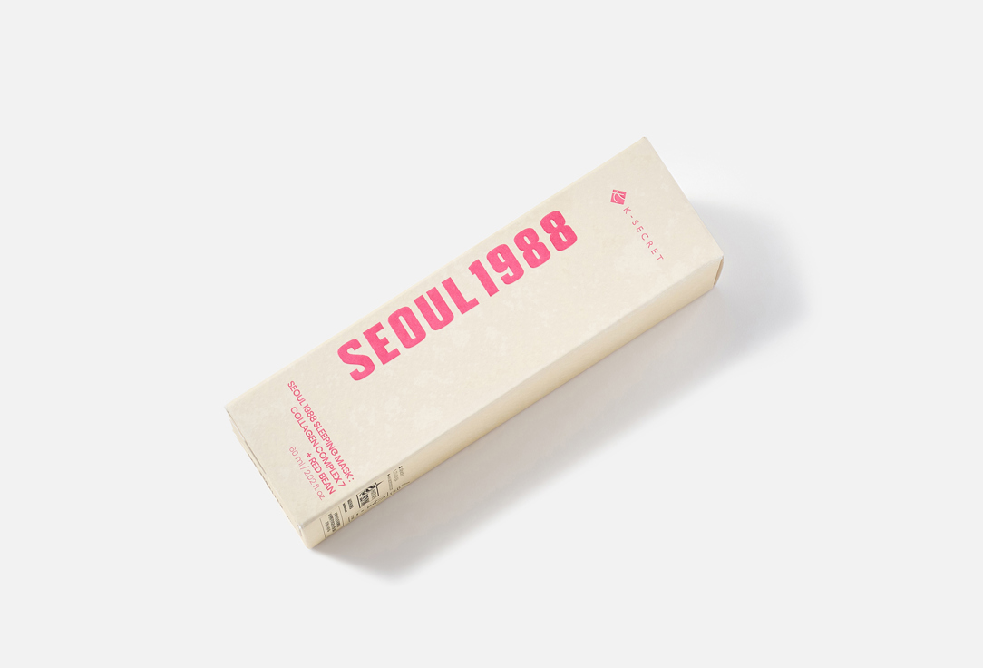 K-SECRET Firming overnight gel face mask SEOUL 1988 COLLAGEN COMPLEX 7 + RED BEAN SLEEPING MASK