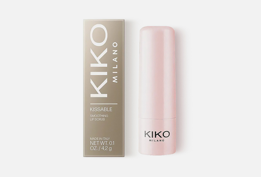 KIKO Milano Smoothing & Exfoliating lip scrub Kissable 4.2 g KIKO Milano Smoothing & Exfoliating lip scrub Kissable