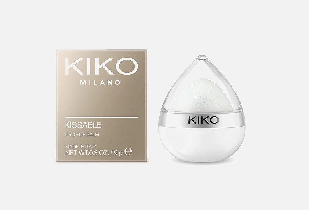 KIKO Milano Nourishing glossy lip balm Kissable Drop 9 g KIKO Milano Nourishing glossy lip balm Kissable Drop