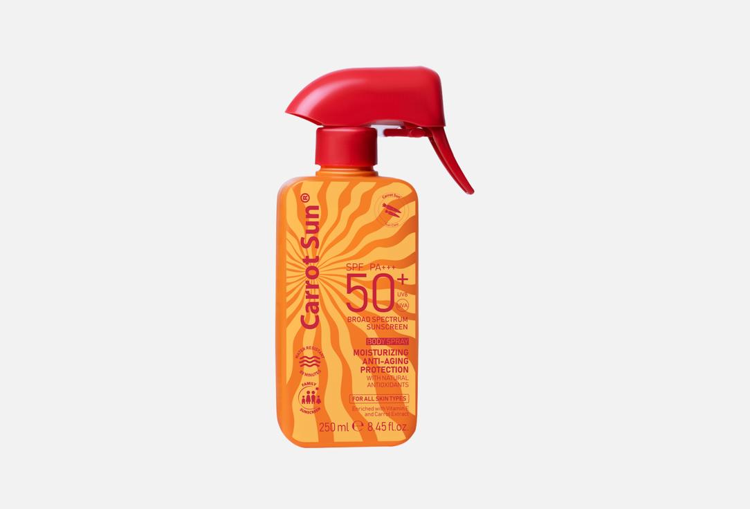 Carrot Sun High protection body sunscreen spray SPF 50+ Sunscreen 250 ml Carrot Sun High protection body sunscreen spray SPF 50+ Sunscreen