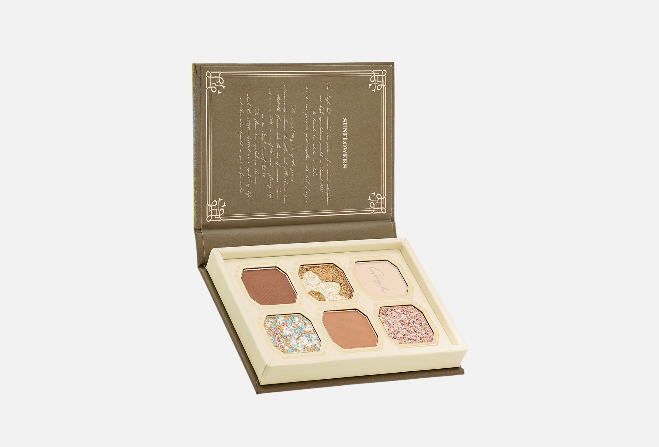 Painting Eyeshadow Palette  6 11, Sunflowers