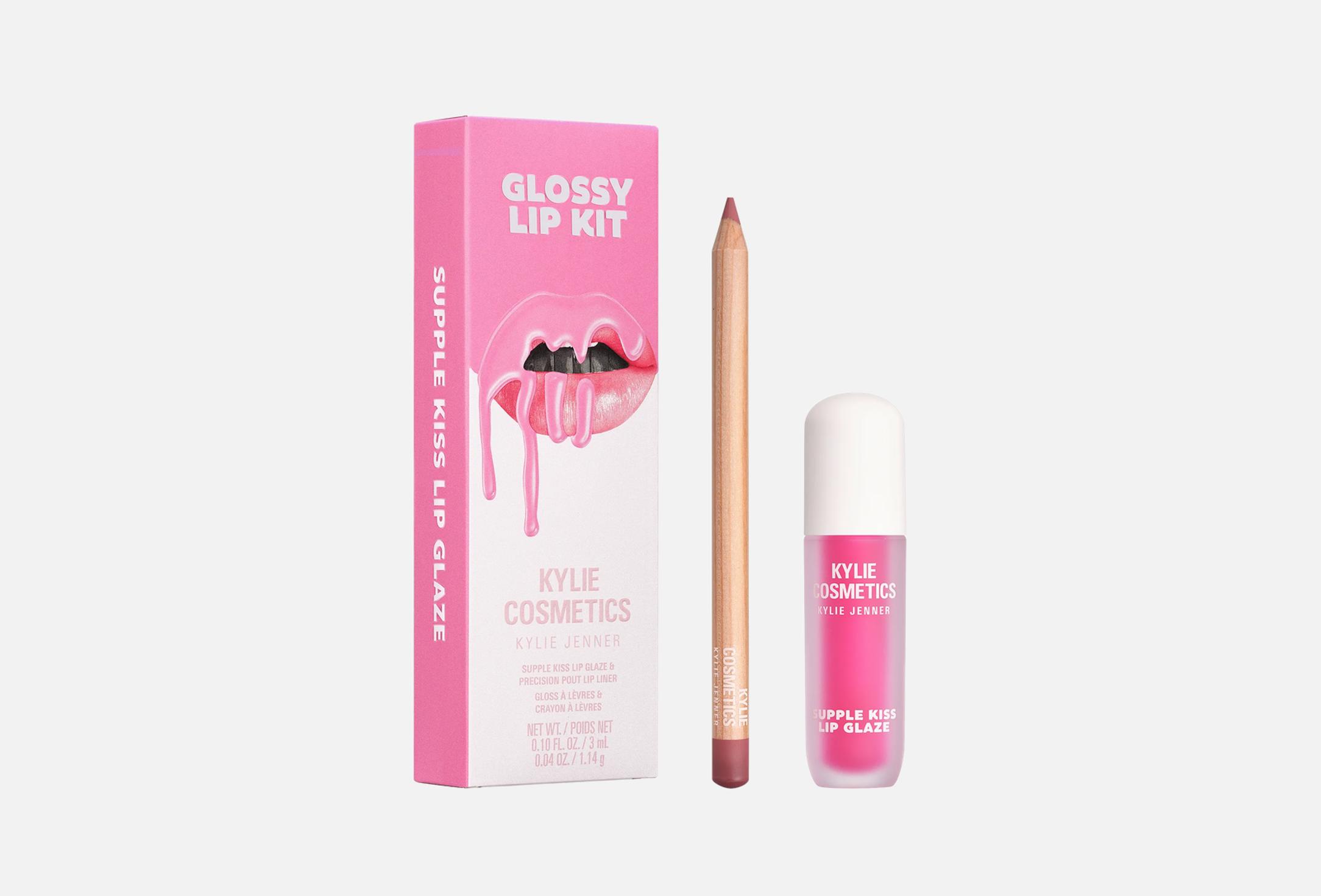 Glossy Lip Kit 2 Candy pink