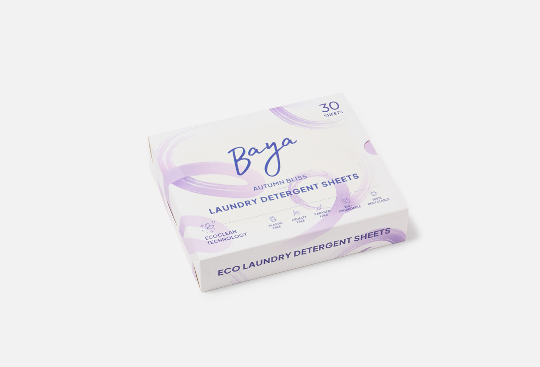Baya laundry detergent sheets Autumn Bliss