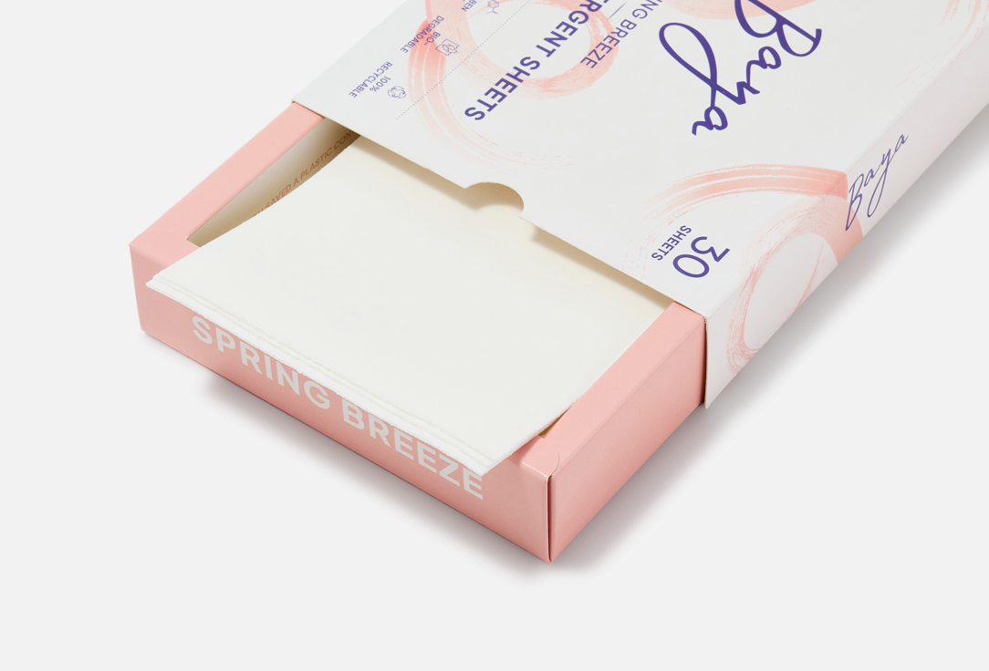 Baya laundry detergent sheets Spring Breeze 30 pcs Baya laundry detergent sheets Spring Breeze