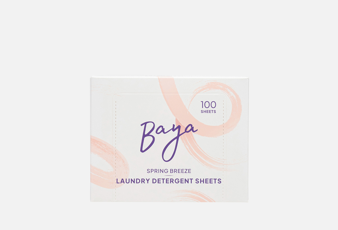 Baya laundry detergent sheets Spring Breeze