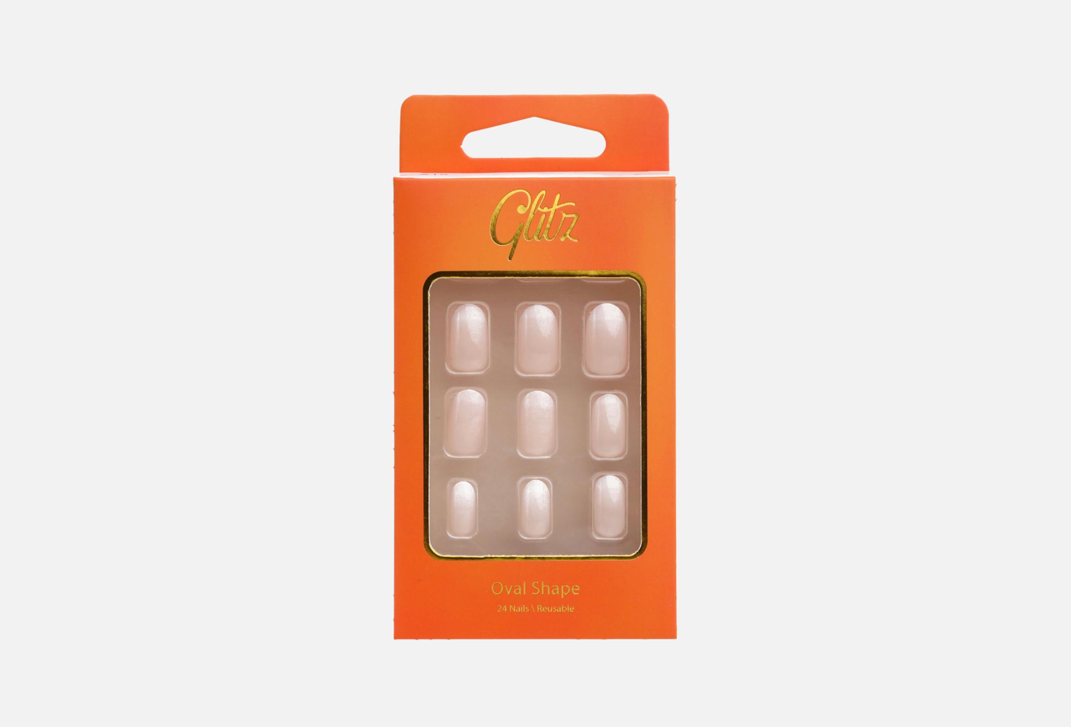 Oval French natural 24