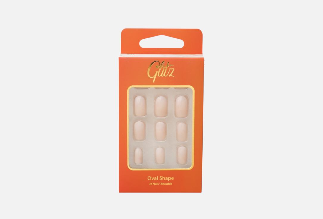 GLITZ Press-on nails Oval Ombre 20 pcs GLITZ Press-on nails Oval Ombre