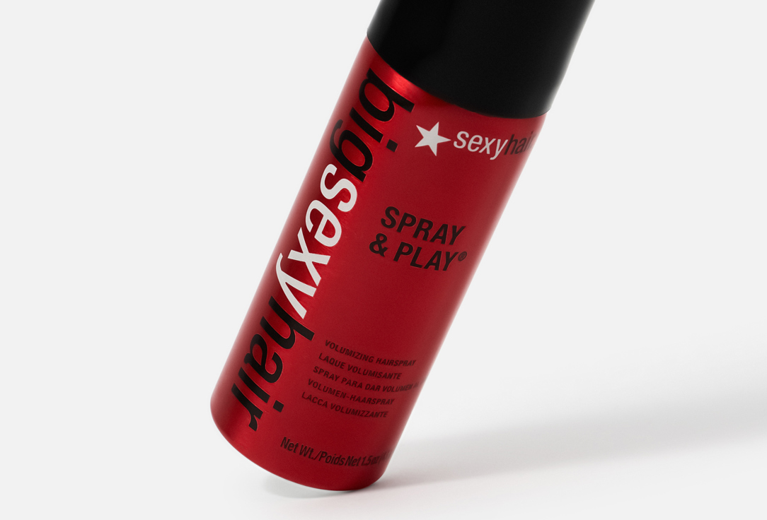 Sexy Hair Volumizing medium hold finishing hairspray Play Harder 45 ml Sexy Hair Volumizing medium hold finishing hairspray Play Harder
