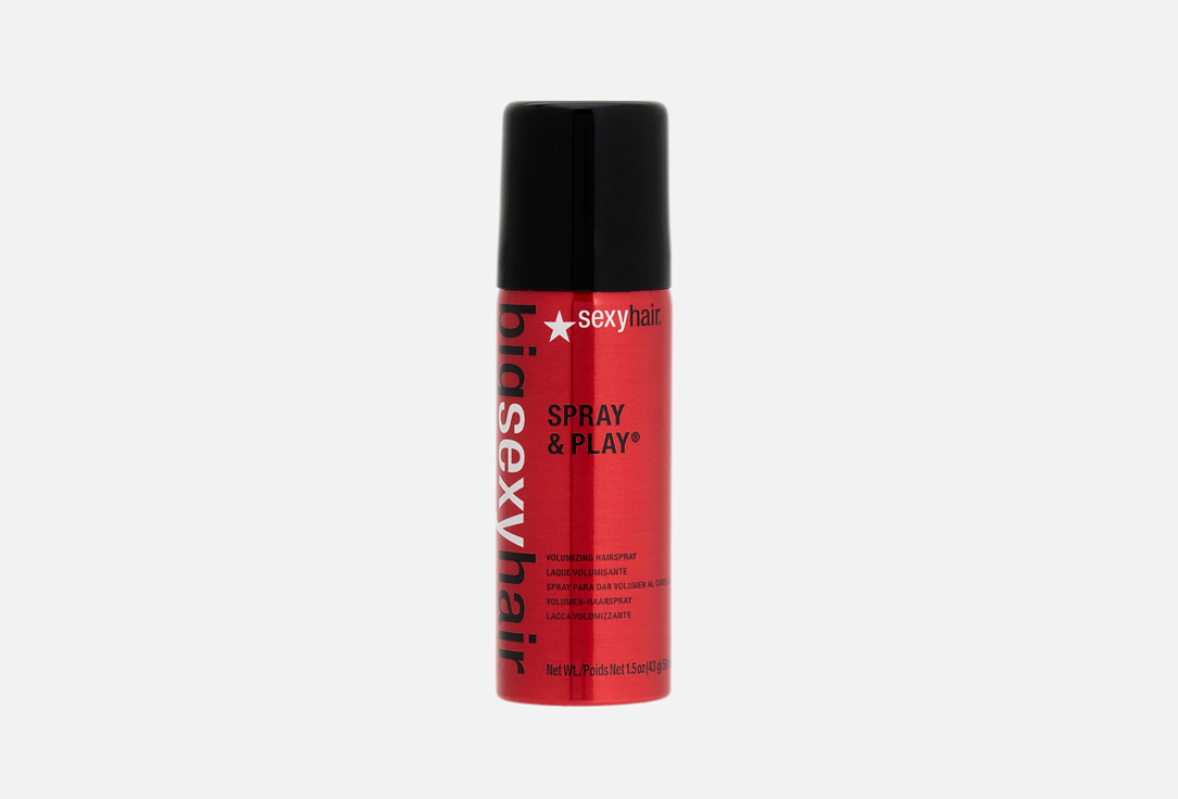 Sexy Hair Volumizing medium hold finishing hairspray Play Harder 45 ml Sexy Hair Volumizing medium hold finishing hairspray Play Harder
