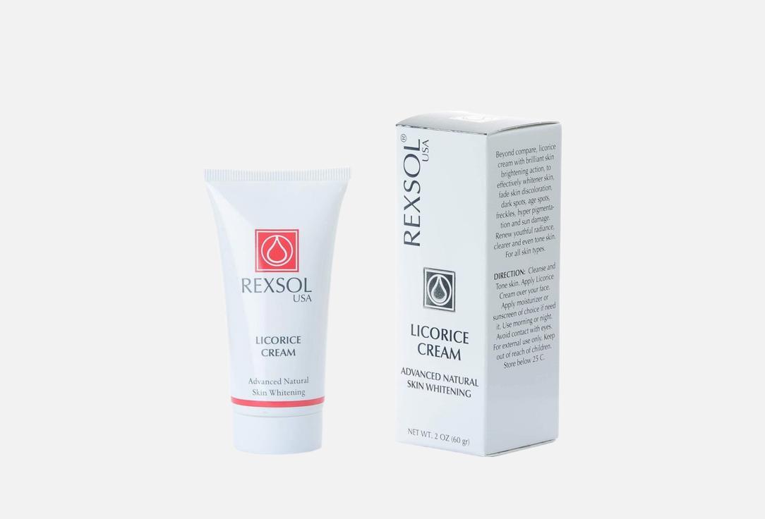 Rexsol Brightening moisturizing face cream LICORICE 60 ml Rexsol Brightening moisturizing face cream LICORICE