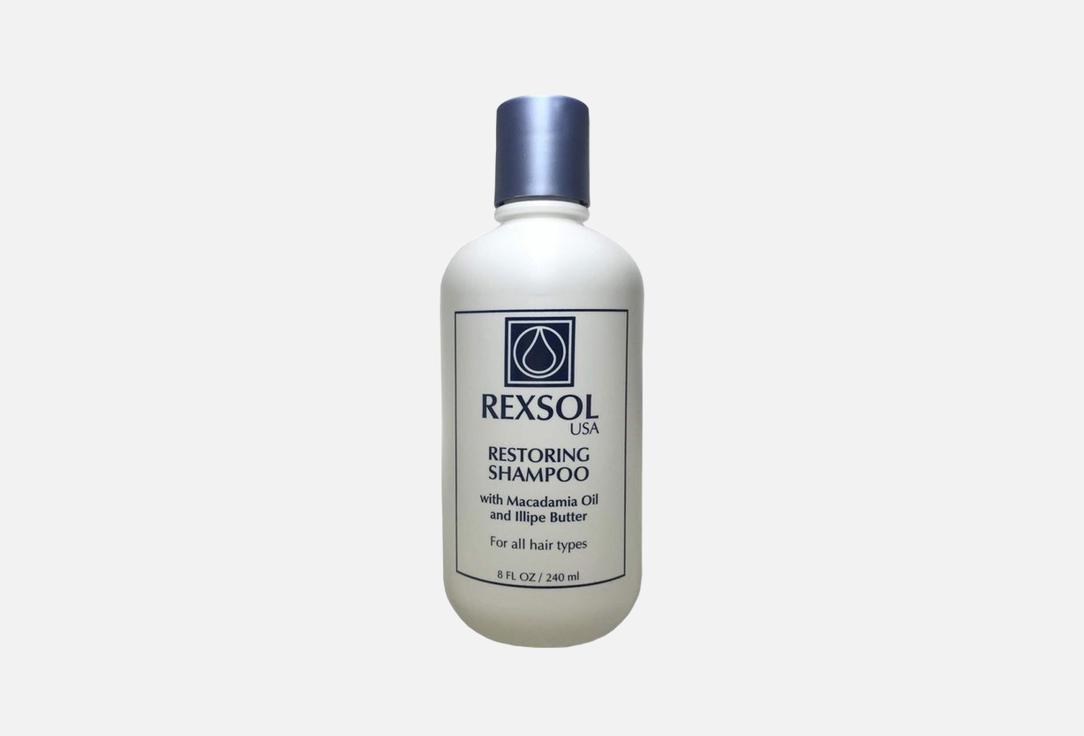 Rexsol Restoring cleansing hair shampoo RESTORING 240 ml Rexsol Restoring cleansing hair shampoo RESTORING