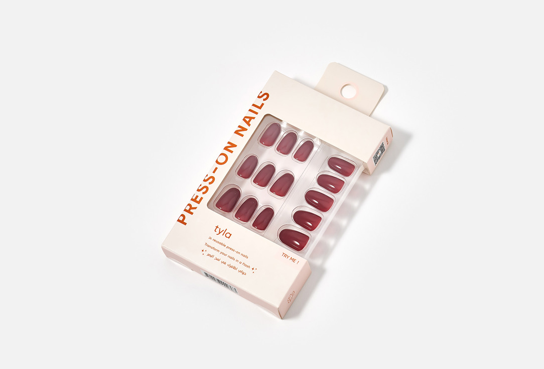 Tyla Press On Nails Oval 03, Myst 24 pcs Tyla Press On Nails Oval